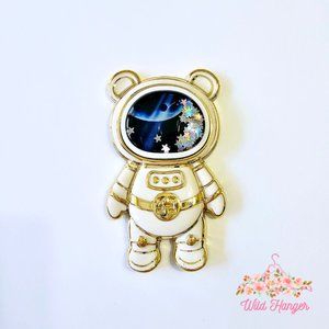 COPY - Astronaut Teddy Bear Bracket Phone Stand With Oil and Stars